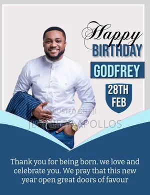 Birthday Designs/Flyers