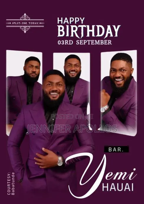 Birthday Designs/Flyers