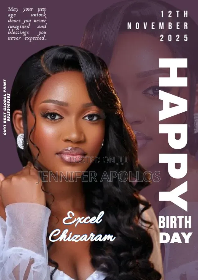 Birthday Designs/Flyers