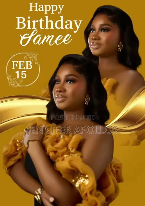 Birthday Designs/Flyers