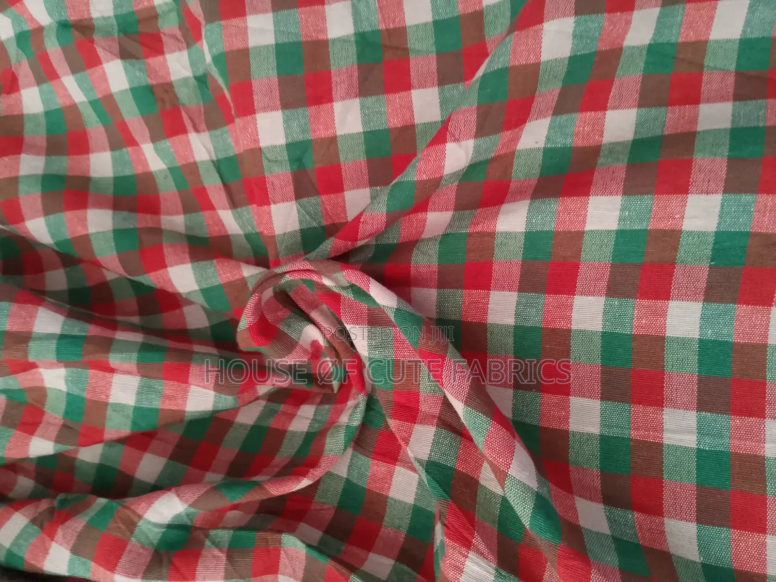 Checkers Shirt Materials