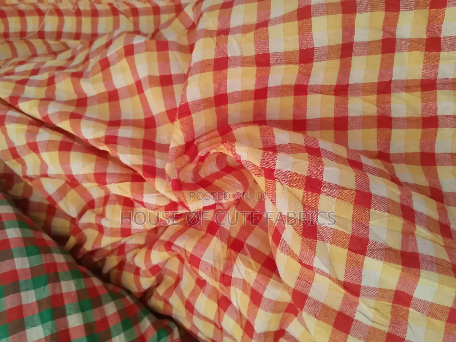 Checkers Shirt Materials
