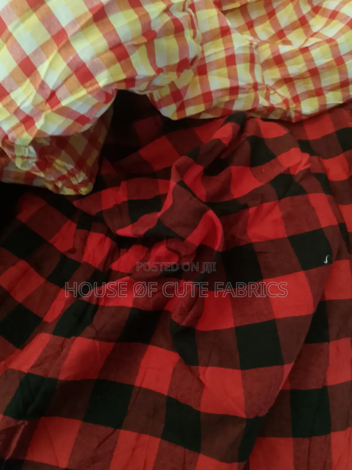 Checkers Shirt Materials