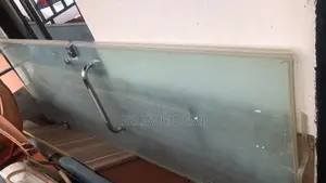 Doors and Security Neatly Used Glass. Door for Office and Rest Room
