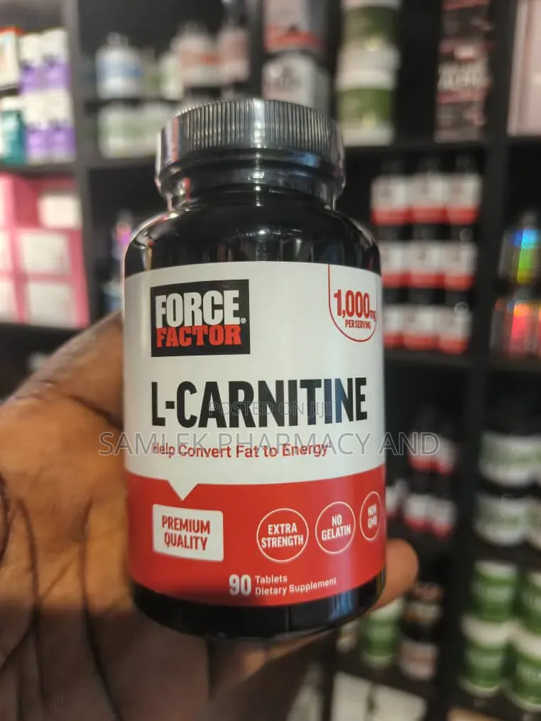 Force Factor Essentials
L-Carnitine 1,000mg-
90 Capsules