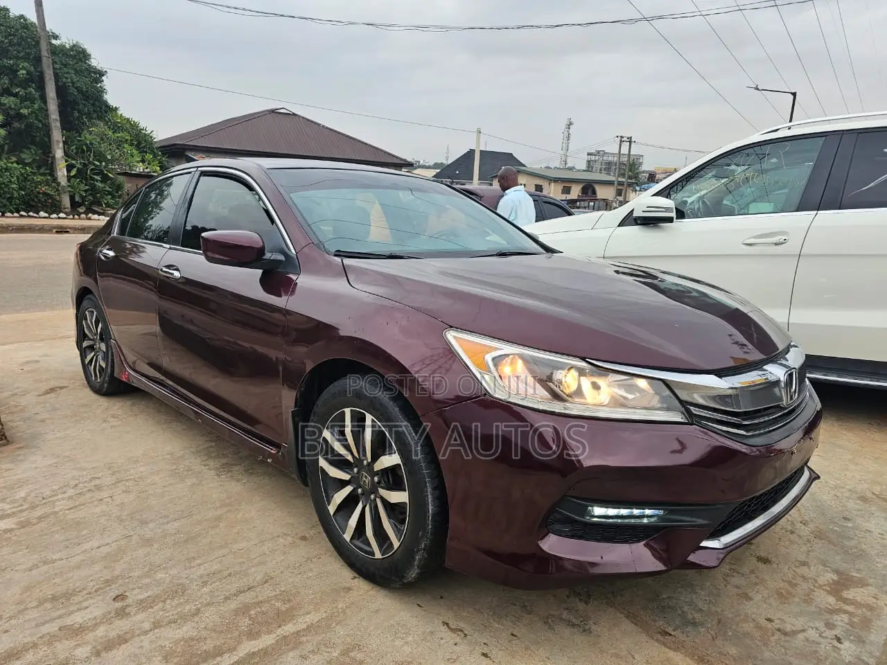 Honda Accord 2016 Burgundy