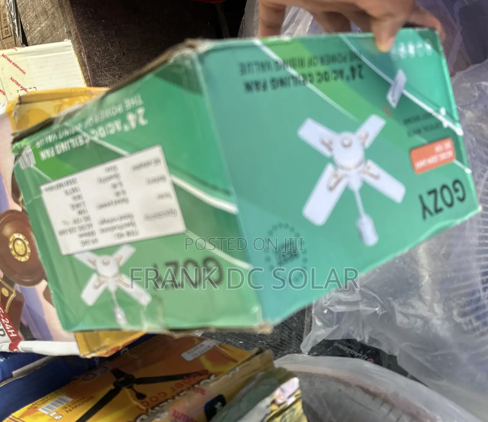 GOZY 24 “AC/Dc Ceiling Fan