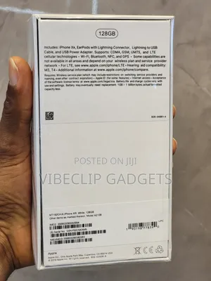 New Apple iPhone XR 128 GB White