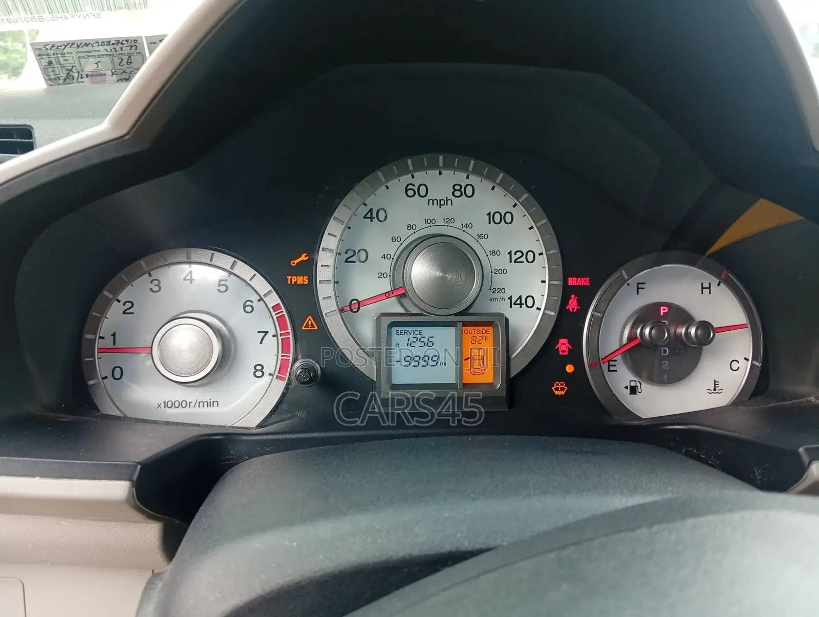 Honda Pilot 2011 Gray