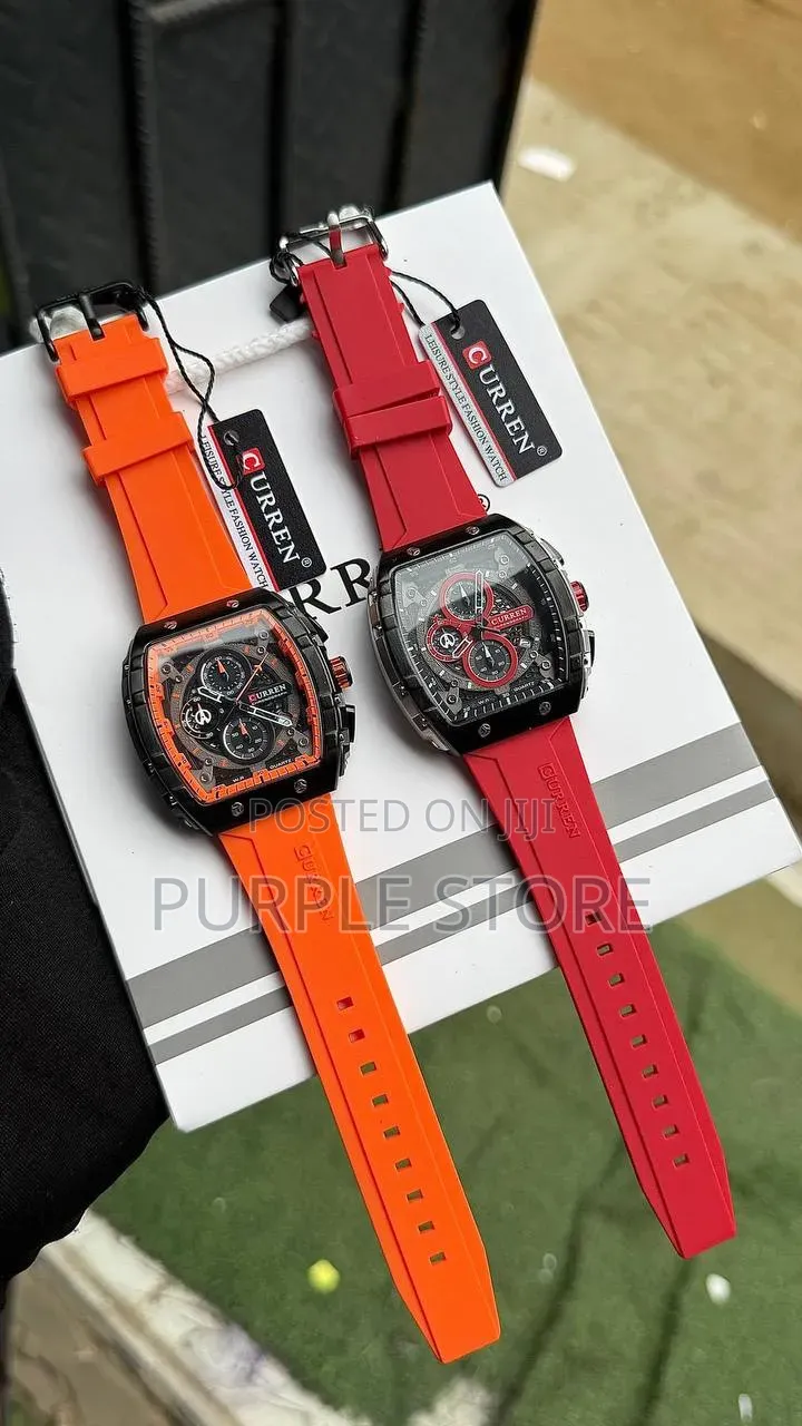 Curren Solid Quality Chronograph Dated Watches