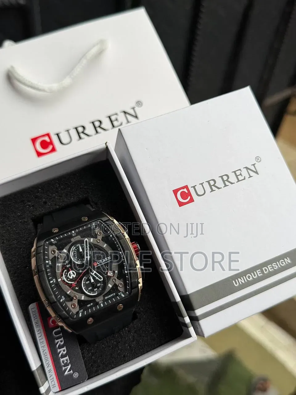 Curren Solid Quality Chronograph Dated Watches