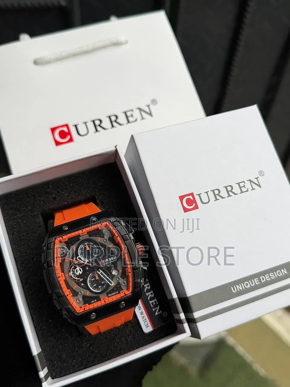 Curren Solid Quality Chronograph Dated Watches