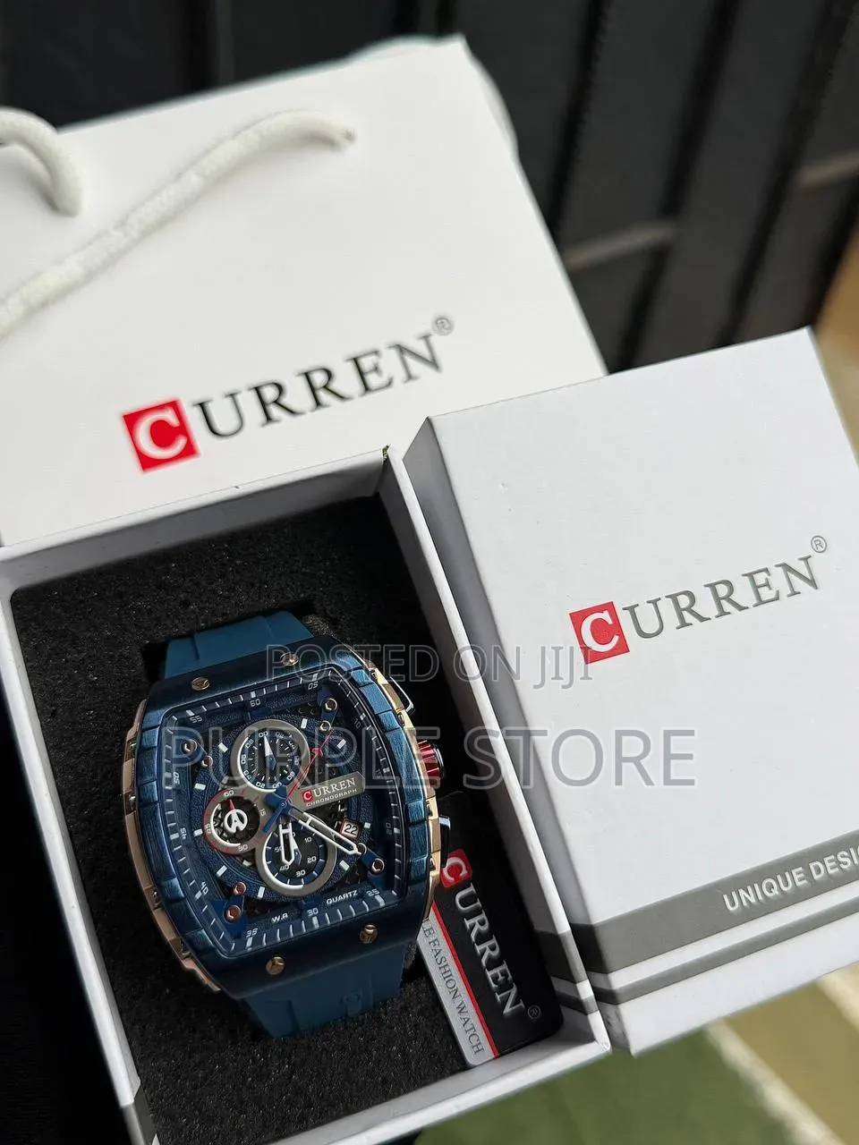 Curren Solid Quality Chronograph Dated Watches