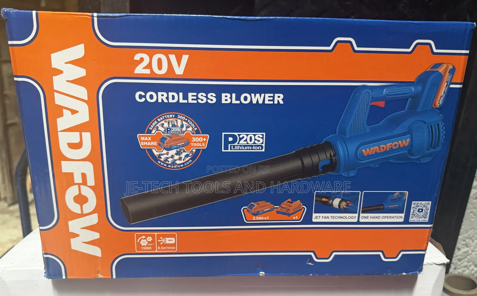 WADFOW Leaf Blower Cordless Blower,