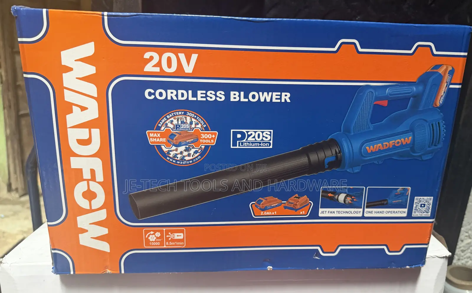 WADFOW Leaf Blower Cordless Blower,