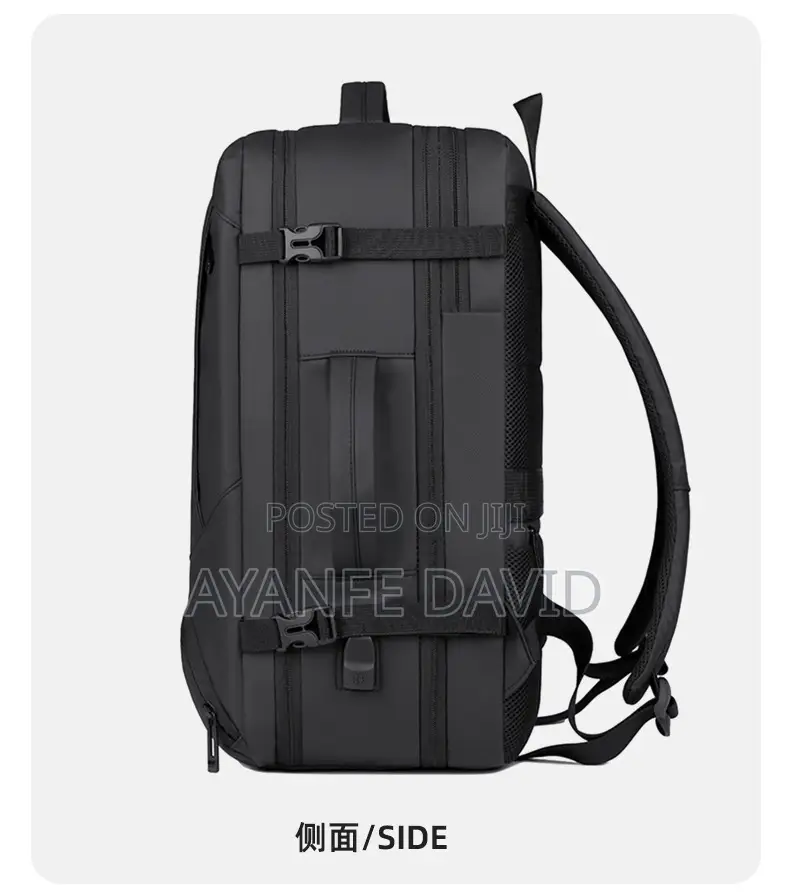 Expandable Travelling Backpack (With-Shoe-Space)