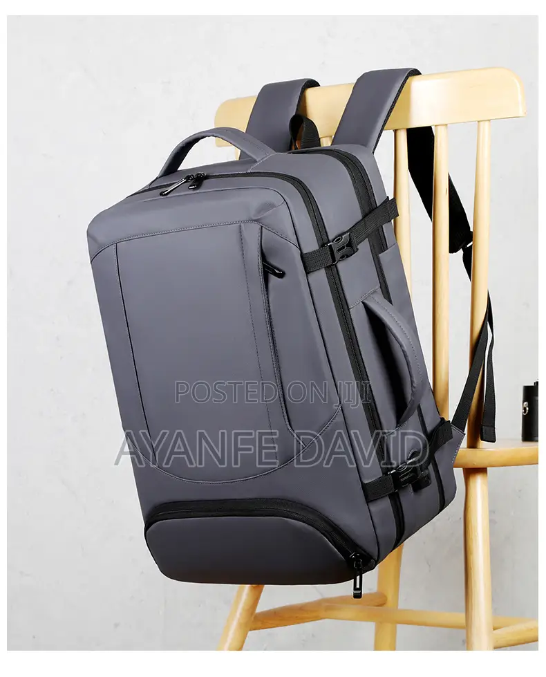 Expandable Travelling Backpack (With-Shoe-Space)