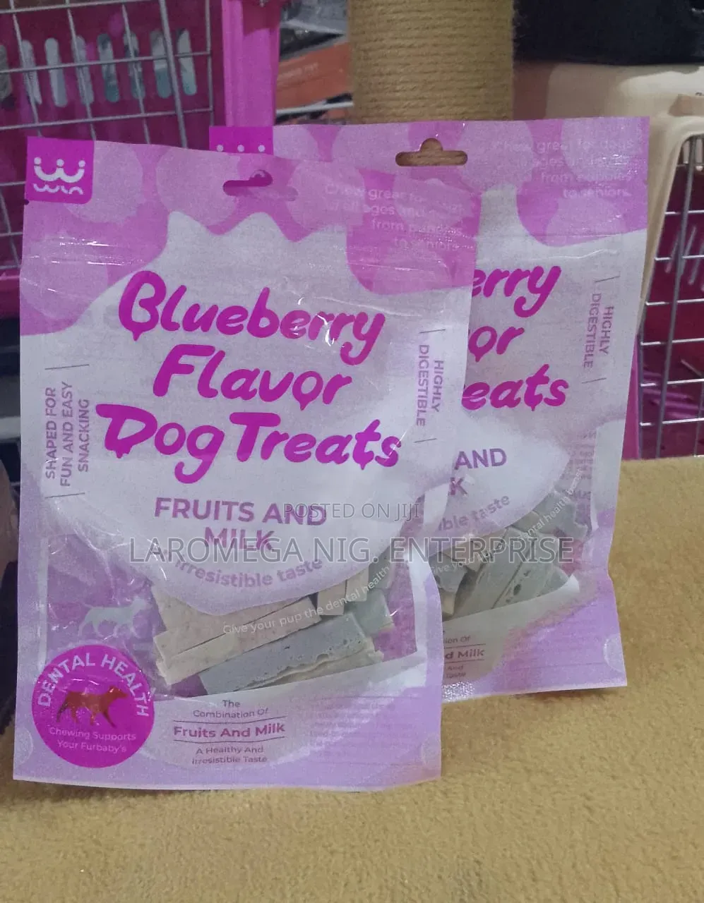Blueberry Flavour Dog Treats