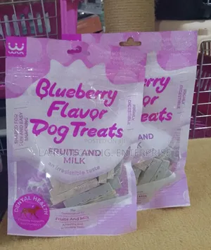 Blueberry Flavour Dog Treats
