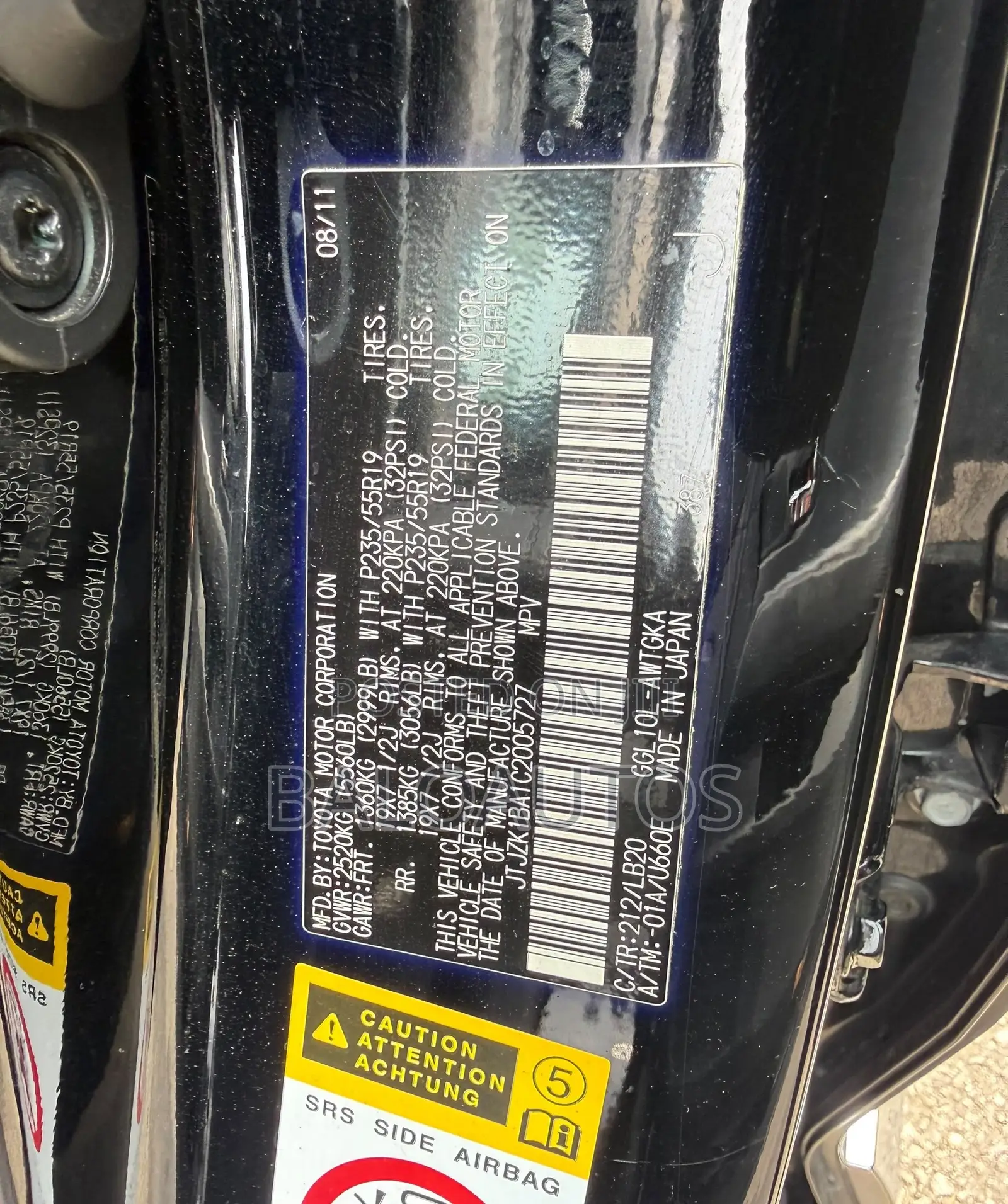 Lexus RX 2012 Black