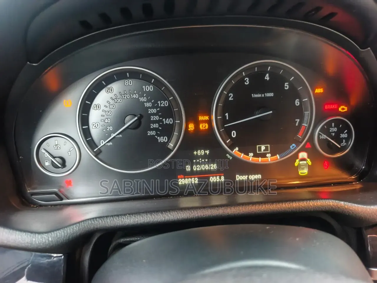 BMW X3 2012 Black