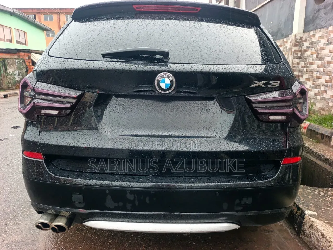 BMW X3 2012 Black