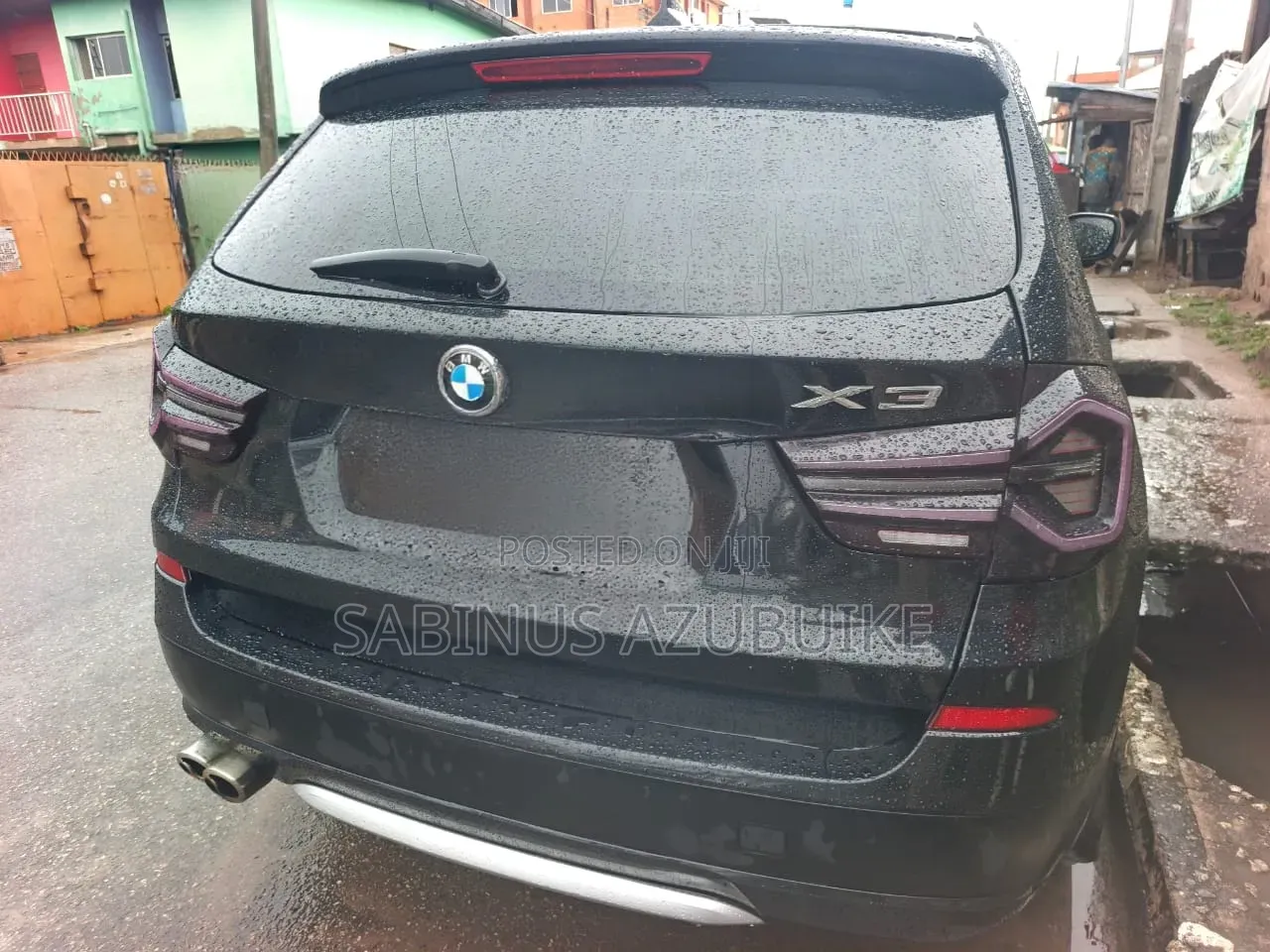 BMW X3 2012 Black