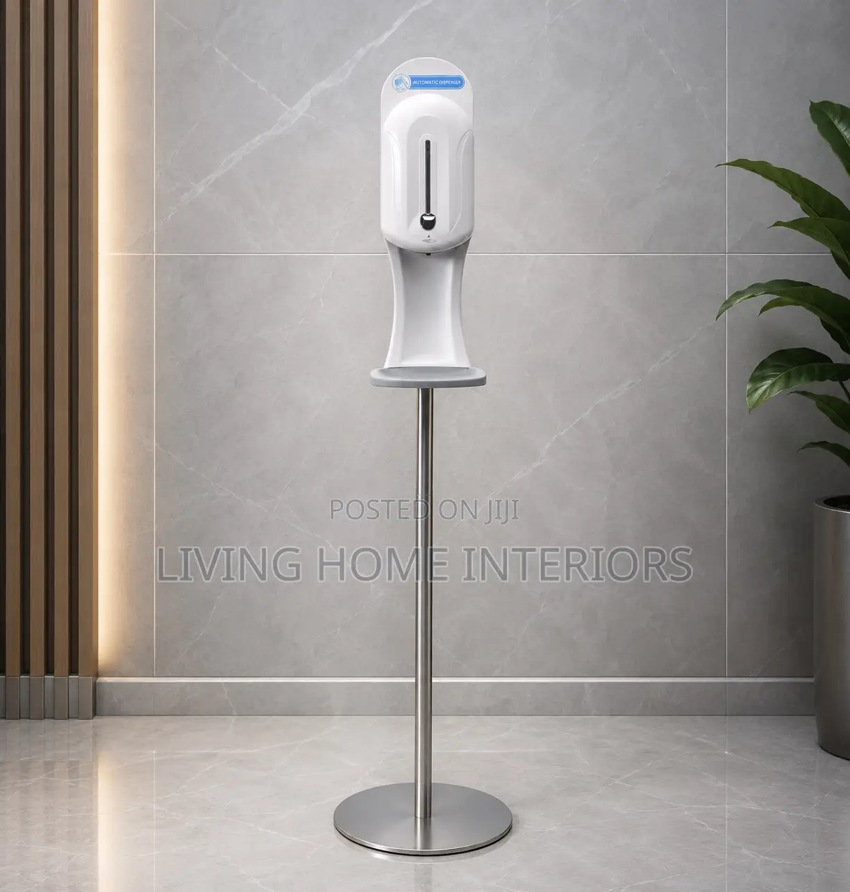 Freestanding Automatic Hand Sanitizer Dispense