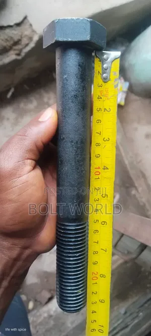 M30x230 Heavy Hex Bolt and Nut 10.9