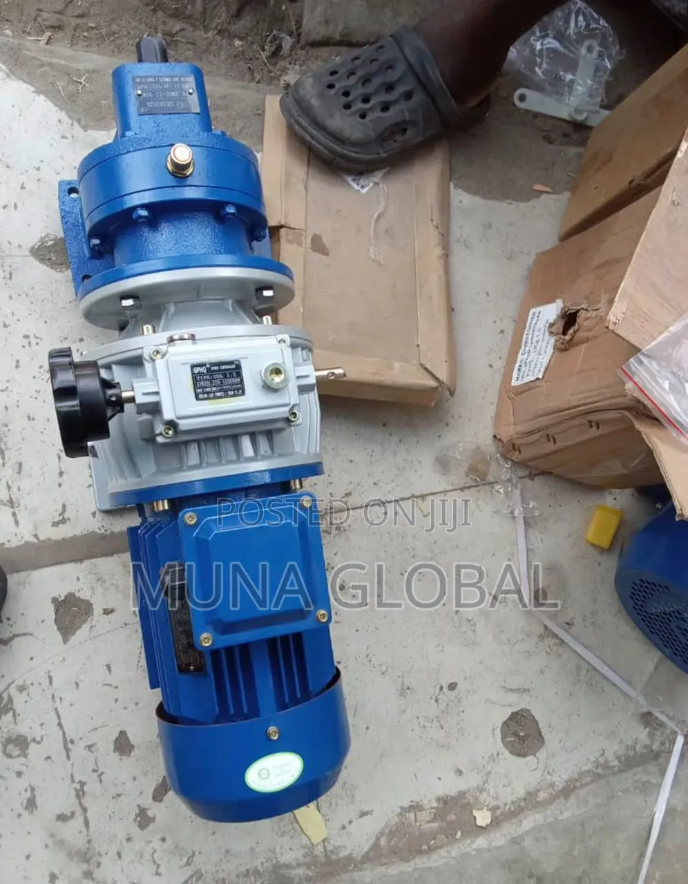 4kw Variable Gearmotor Foot Mounted