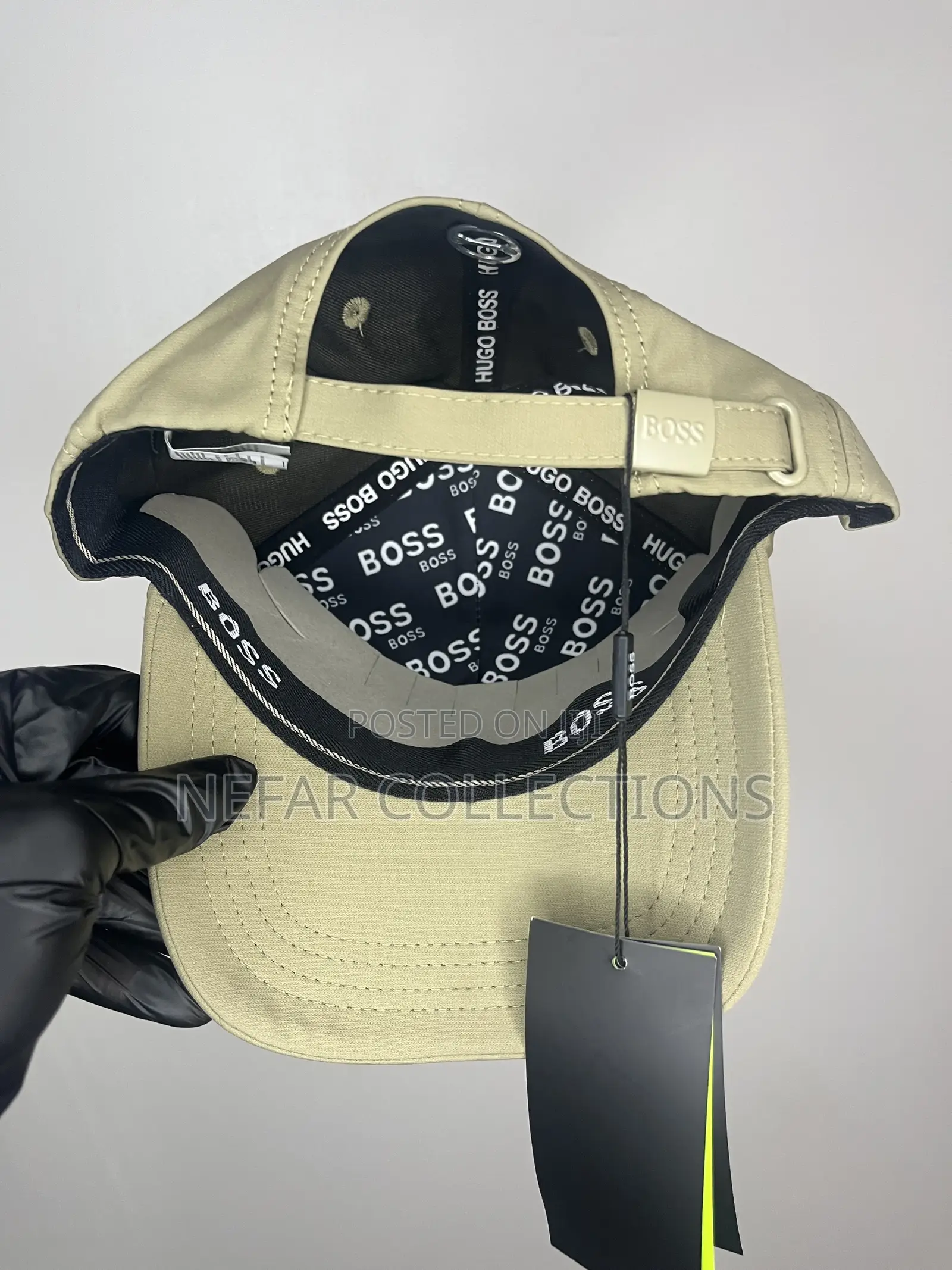Designer Face Cap - Beige