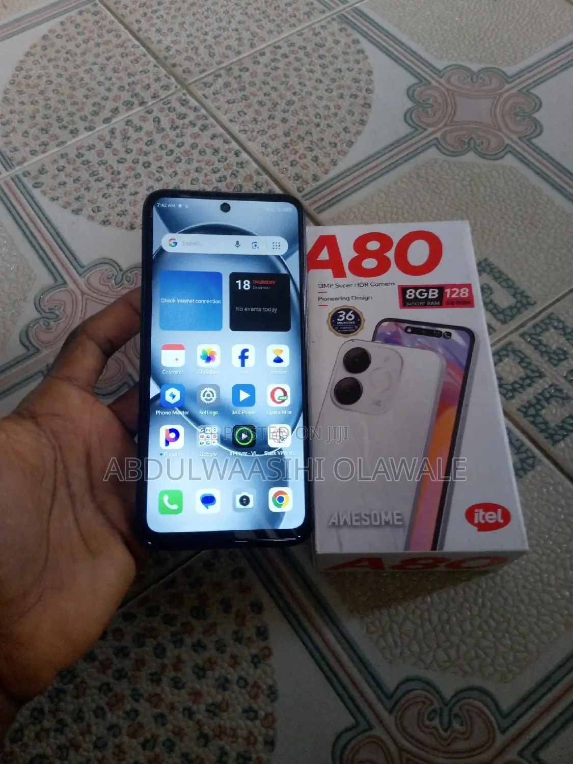 Itel A80 128 GB Black