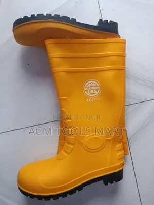 Armstrong USA S4 PVC Safety Rain Boots | Waterproof Steel Toe