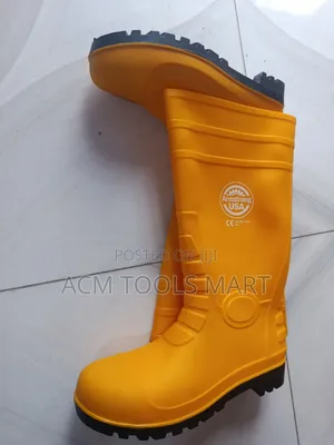 Armstrong USA S4 PVC Safety Rain Boots | Waterproof Steel Toe