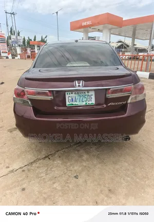 Honda Accord 2.0 Comfort Automatic 2008 Maroon