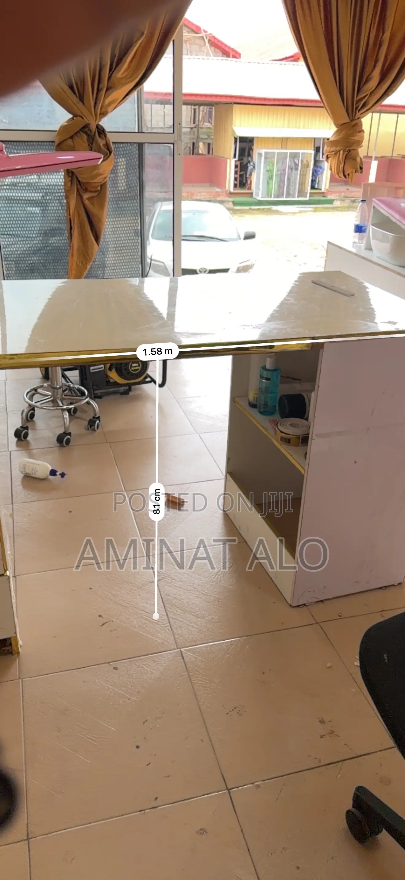 Studio Table and Rack (Polish Rack)