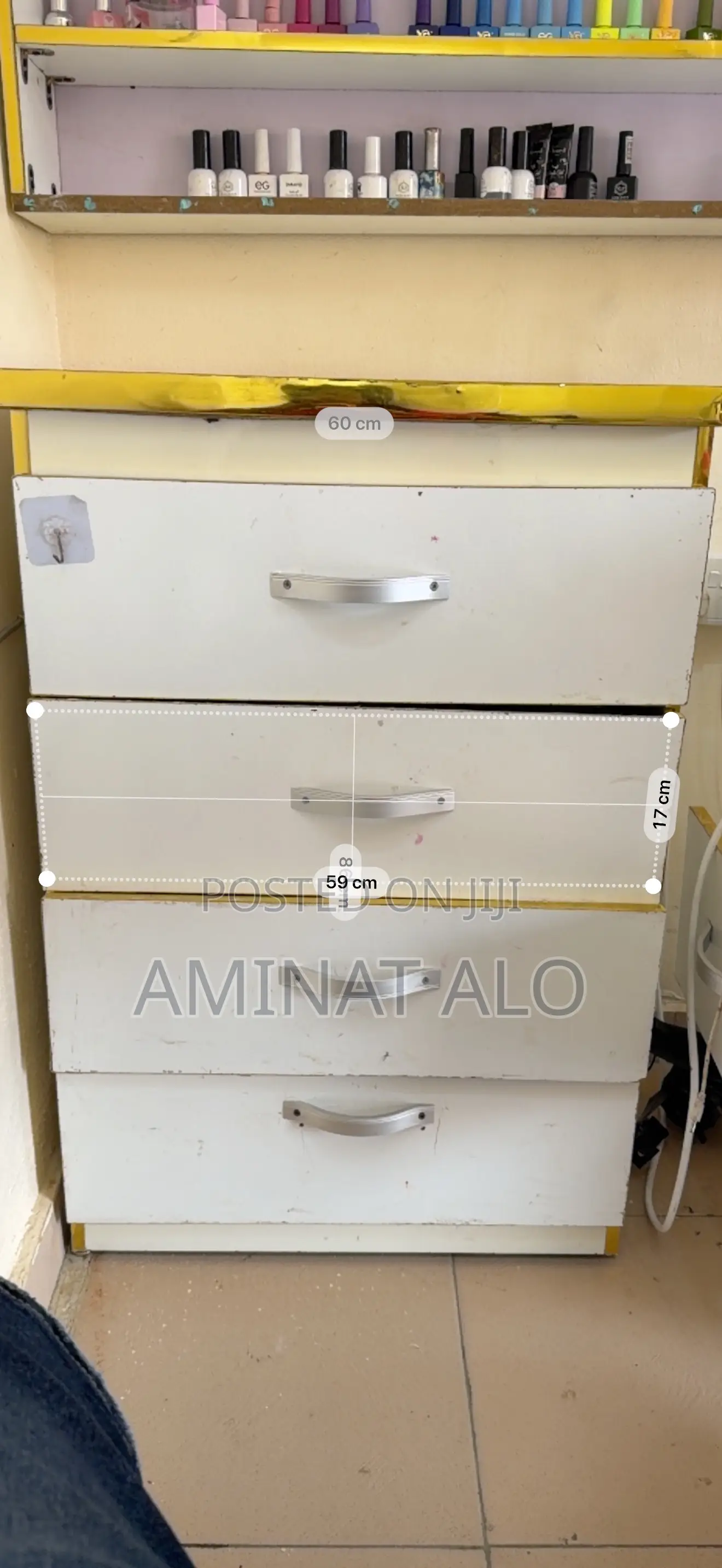 Studio Table and Rack (Polish Rack)