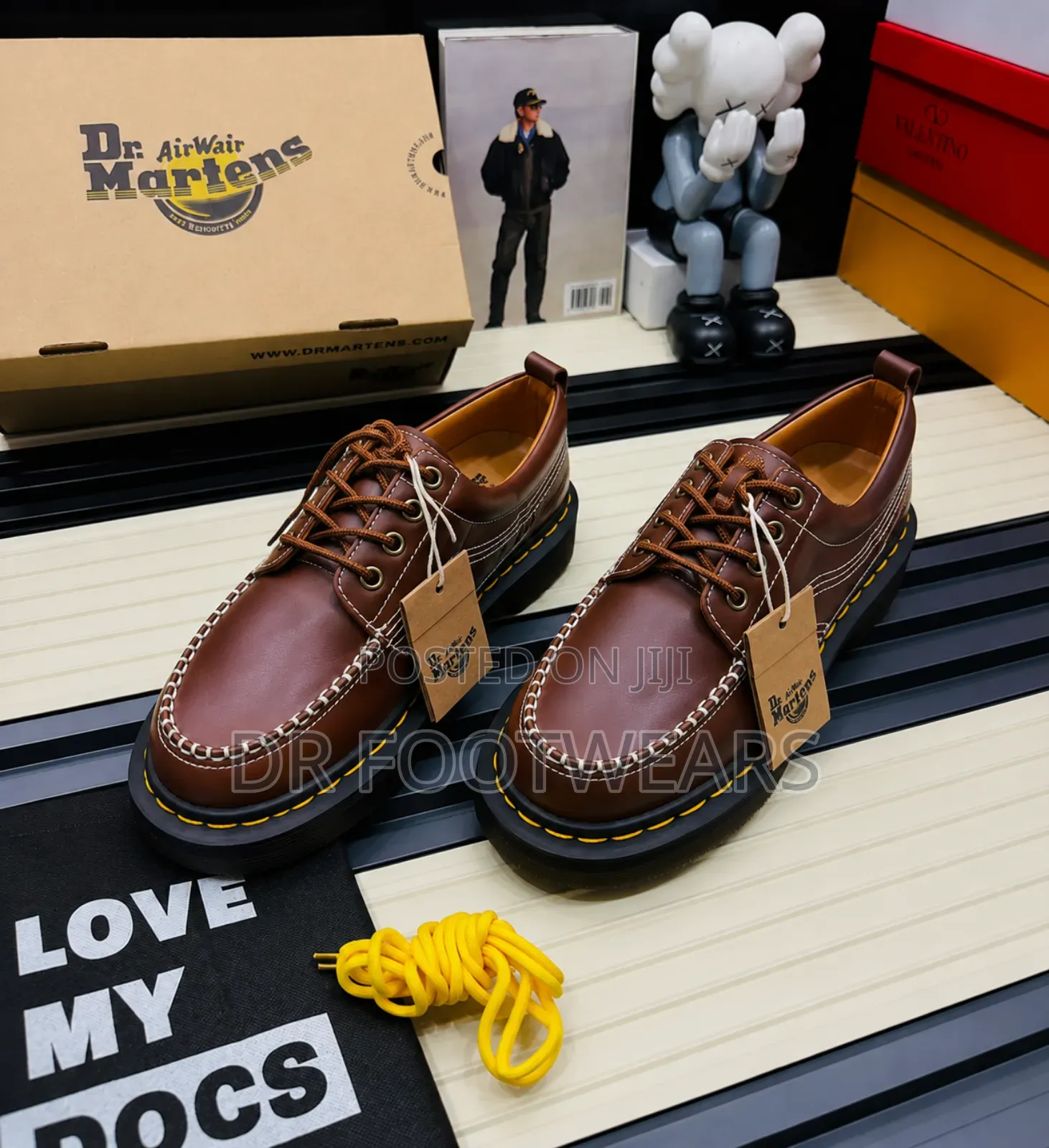 Dr. Martens Leather Lace-Up Shoes