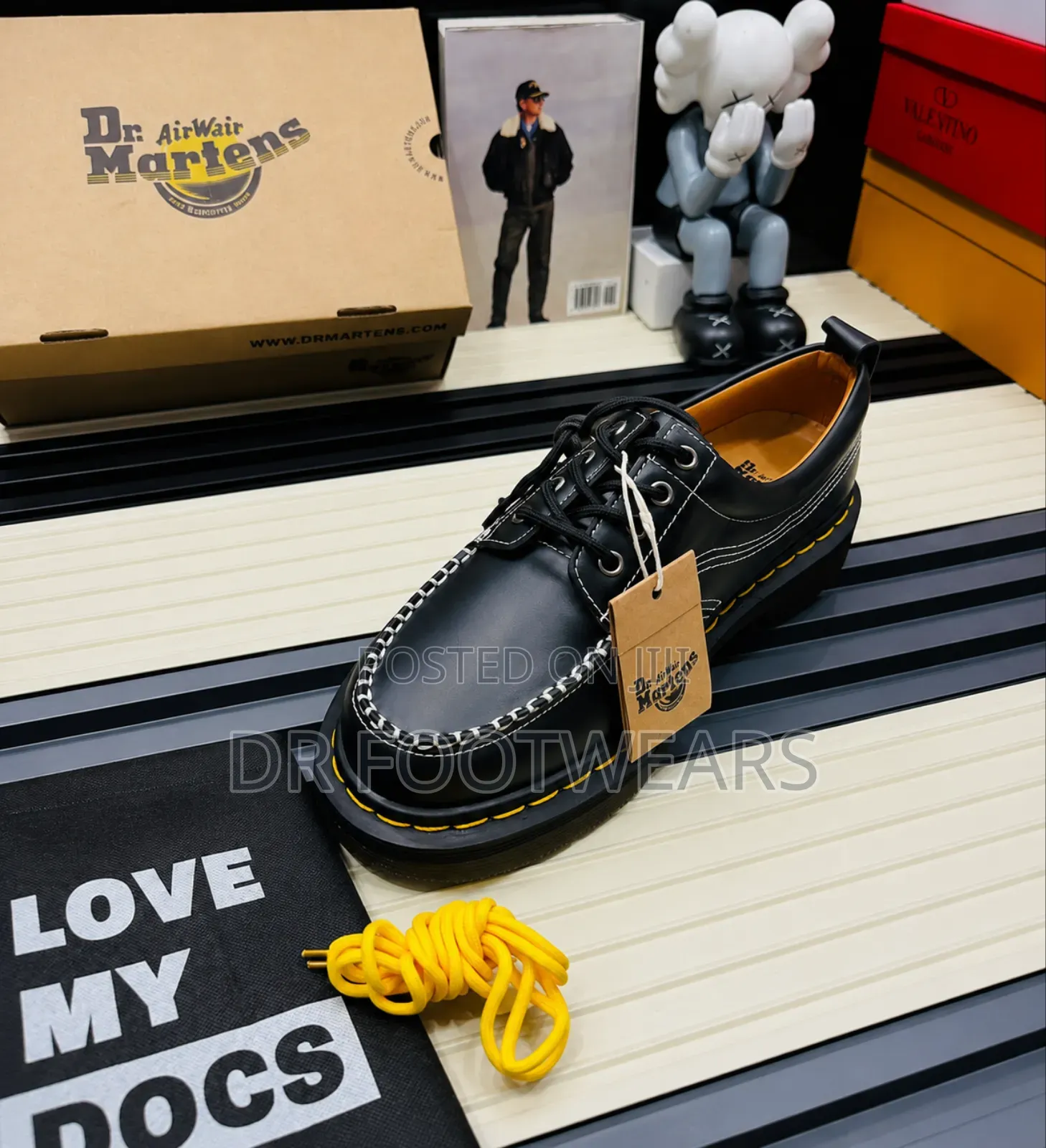 Dr. Martens Leather Lace-Up Shoes