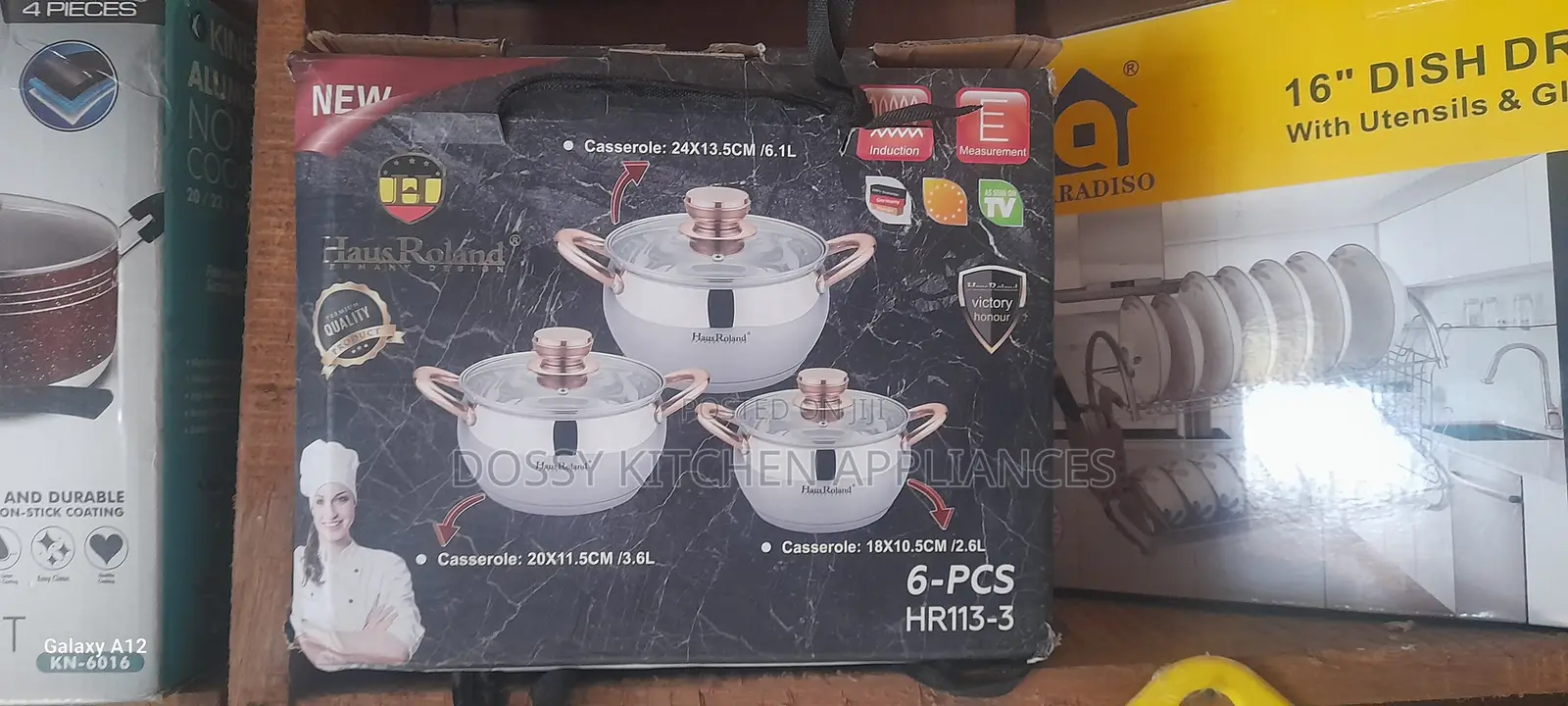 6 Set Induction Pot