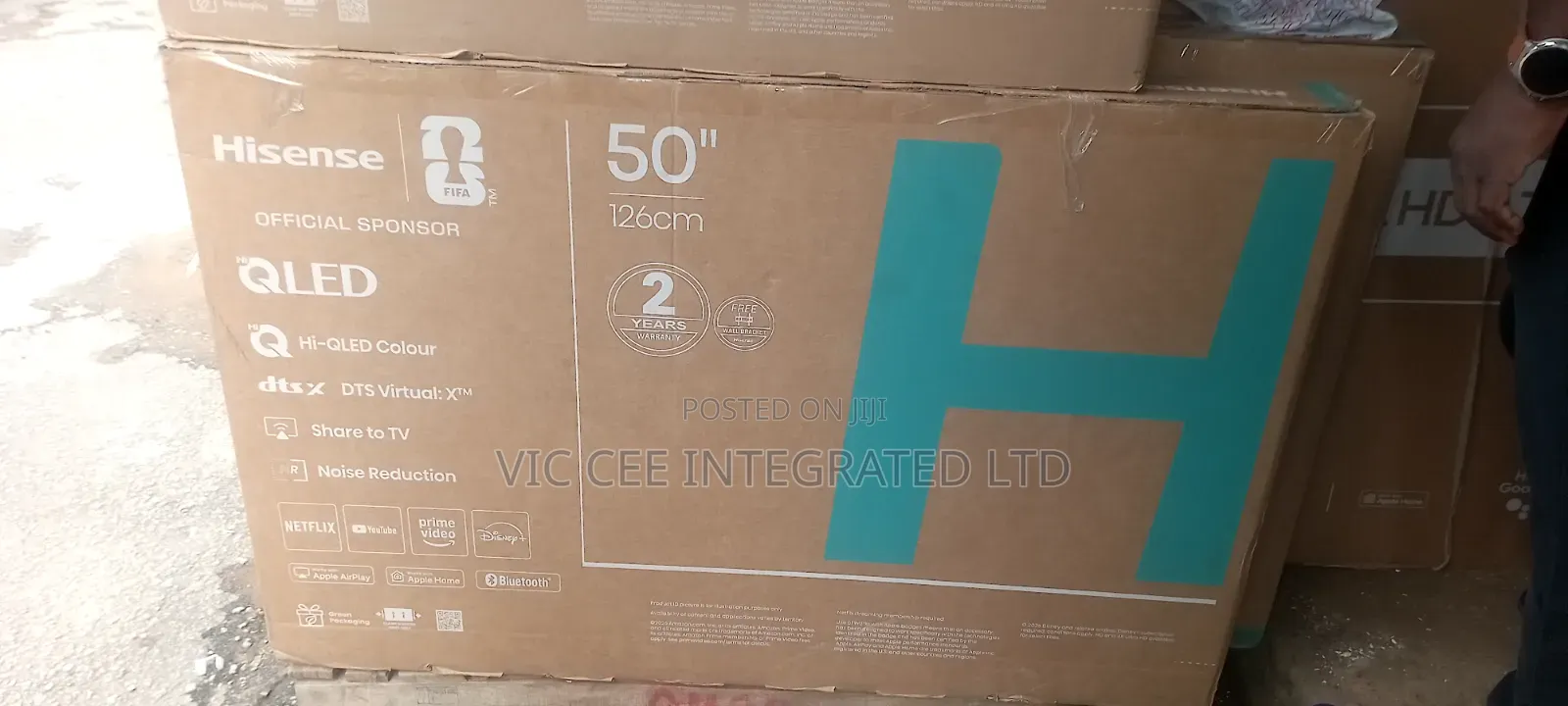 Hisense 50"smart TV
