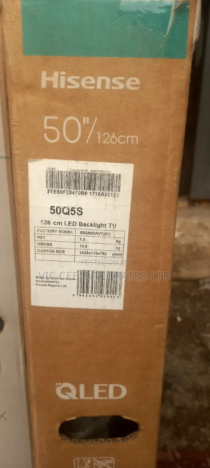 Hisense 50"smart TV