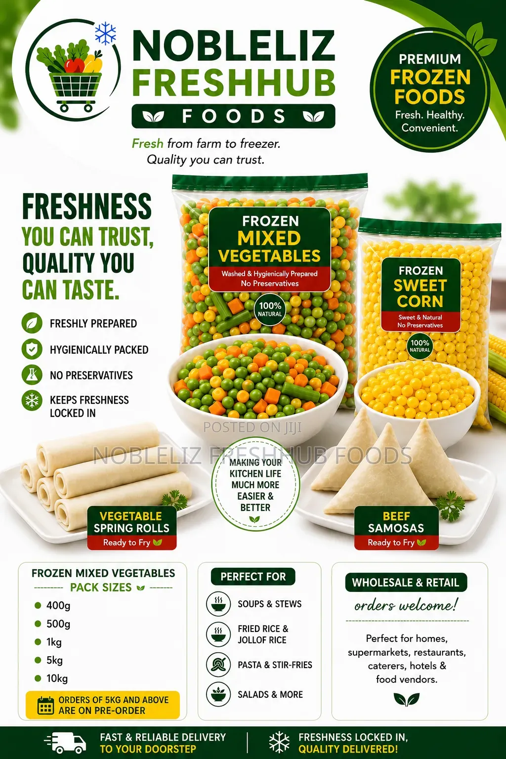 FFrozen Mixed Vegetables