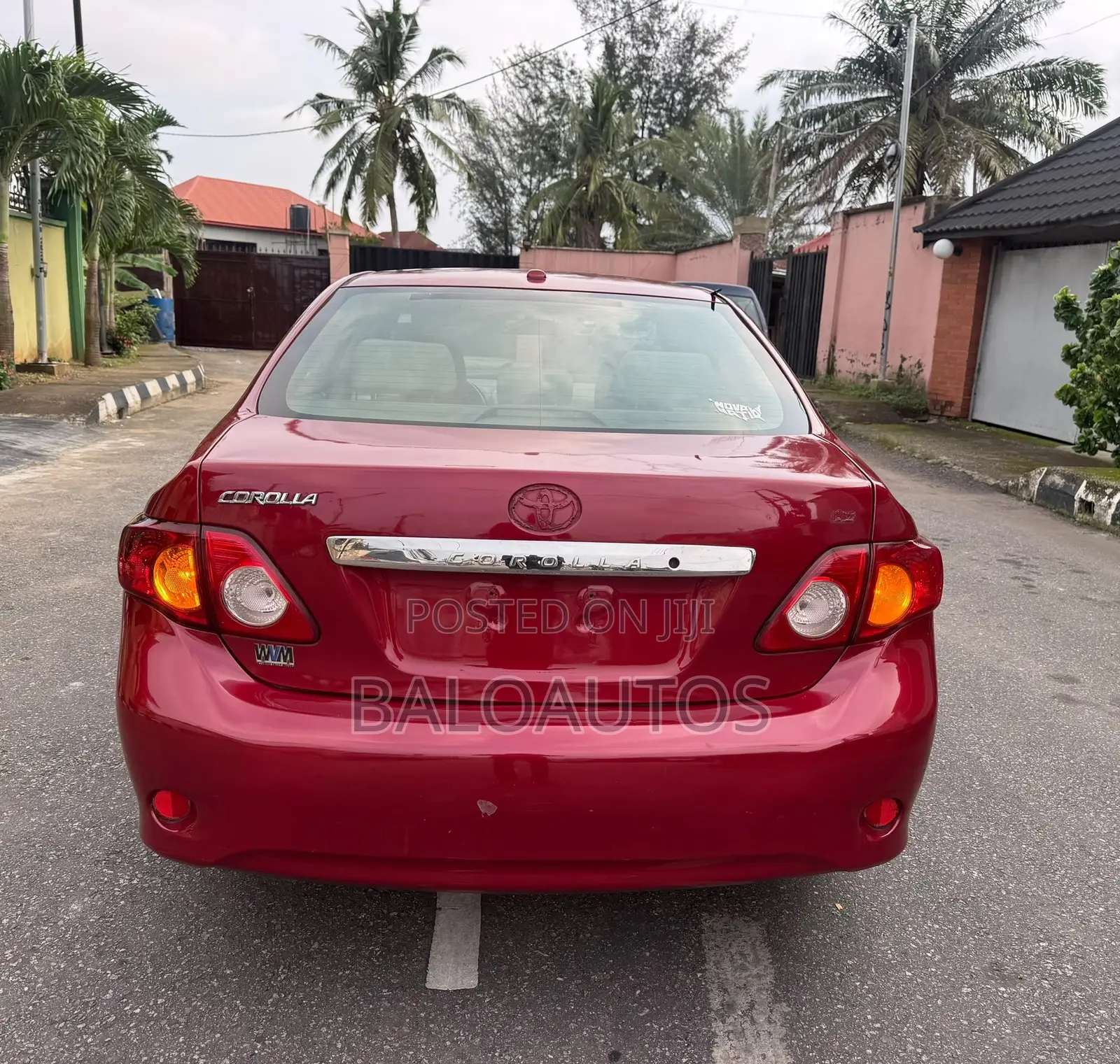 Toyota Corolla 2009 Red