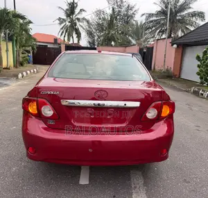 Toyota Corolla 2009 Red
