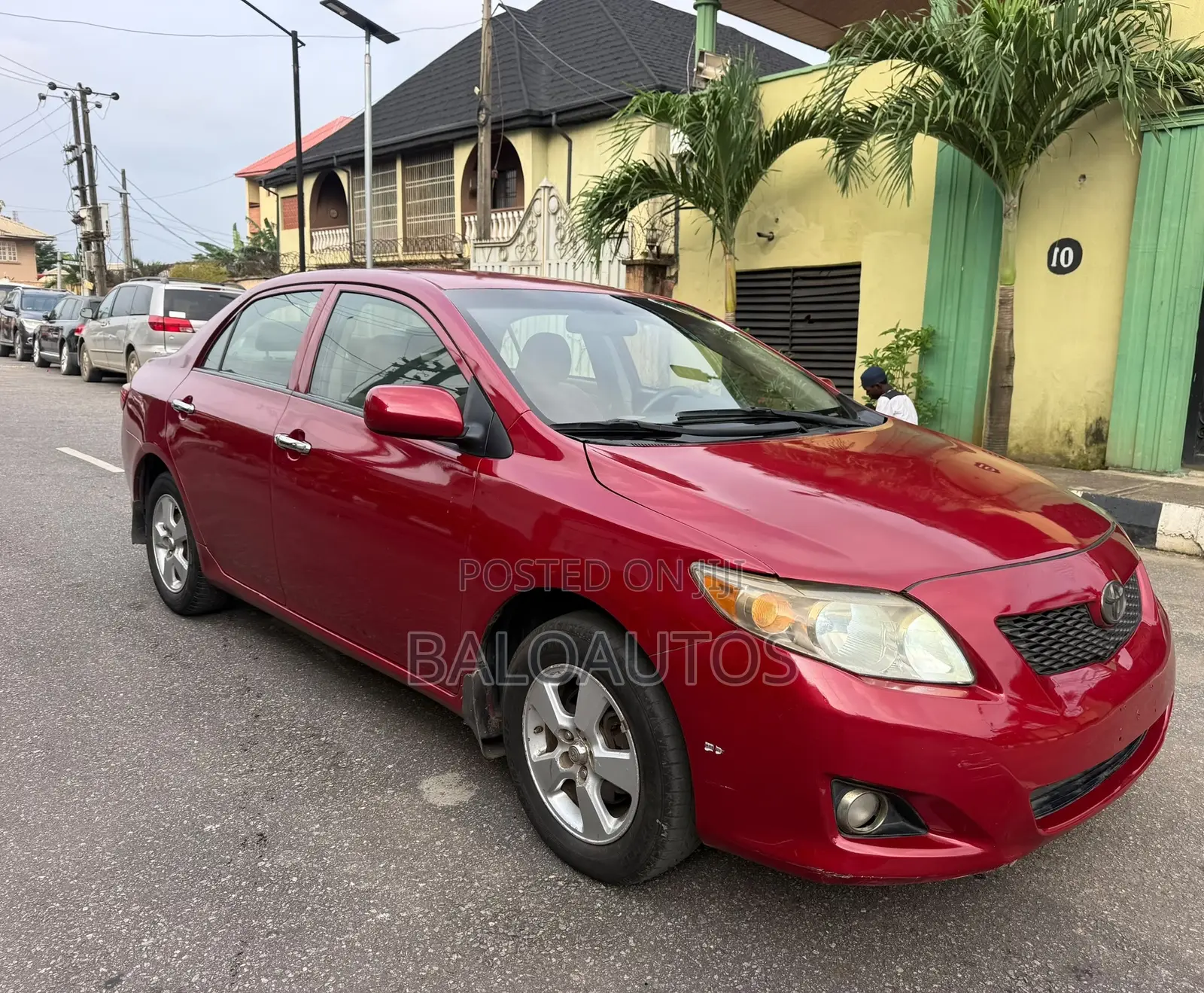 Toyota Corolla 2009 Red