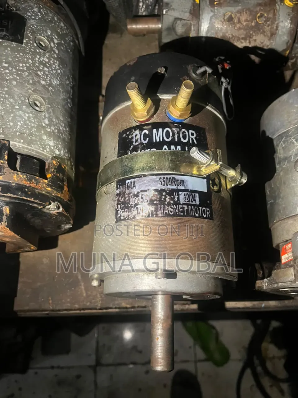 5hp DC Motor 24v 3000rpm