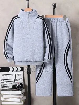 Premium Unisex 2-Piece Sweatshirt Jogger Tracksuit Set