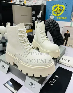 Balenciaga Men's Combat Boots
