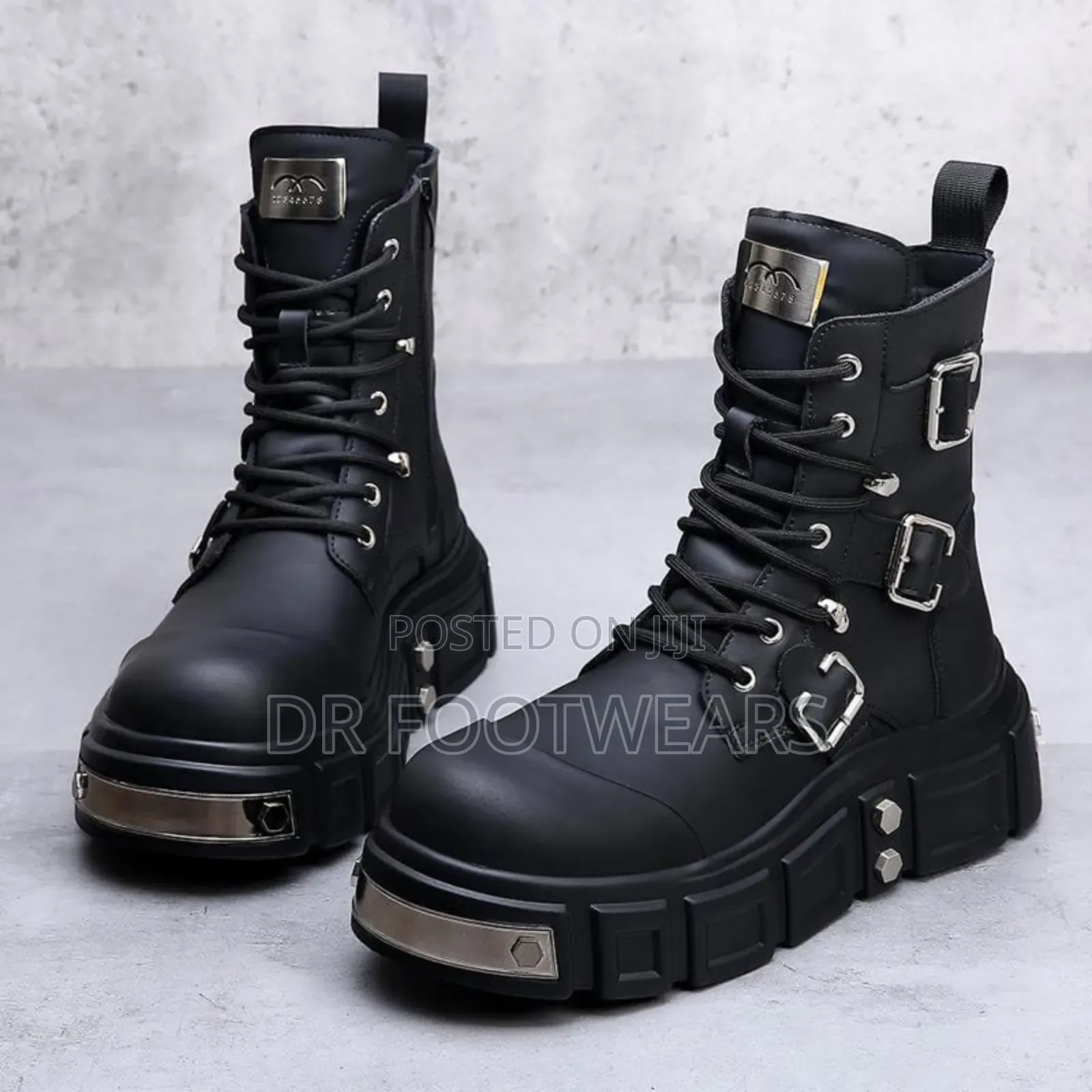 Balenciaga Men's Combat Boots